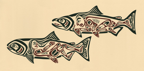 Chíin Xaadee ~ Salmon People I