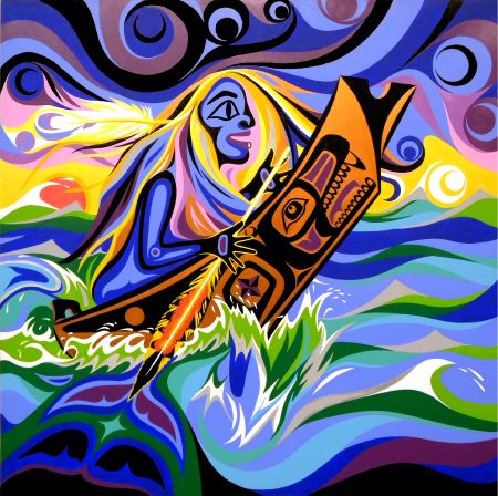 Tlúu Jaad--Canoe Woman