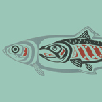 Iinang Xaadee--Tsiin IV ~ Herring People--Salmon IV